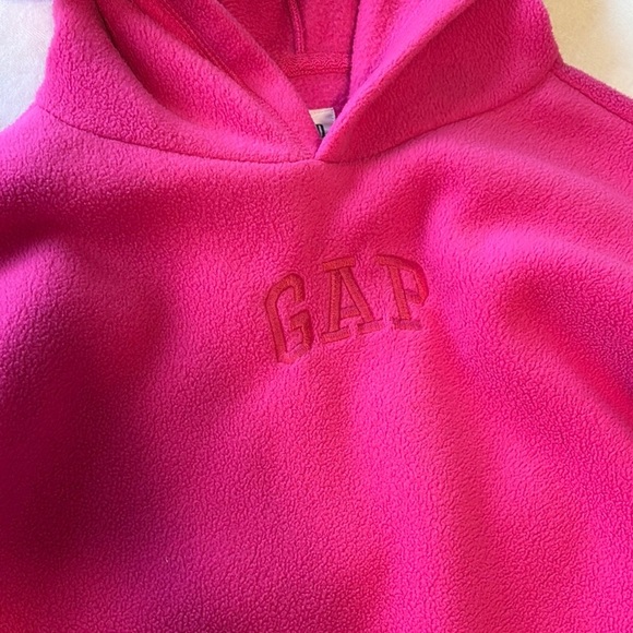 GAP Pink Pullover Hoodie Sweatshirt size youth large - Picture 5 of 7